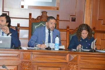 Sesión plenaria correspondiente al mes de noviembre (Foto Francisco Javier Santana)